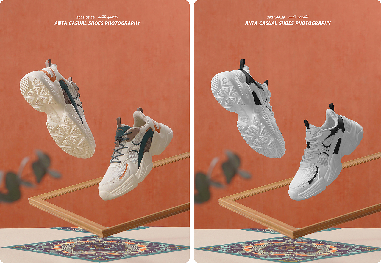 安踏男子老爹鞋静物摄影 产品拍摄 场景搭建（图ZMjY3MzM1Njky） - 产品摄影 - 站酷设计师博纳罗蒂i原创素材 - 站酷ZCOOL