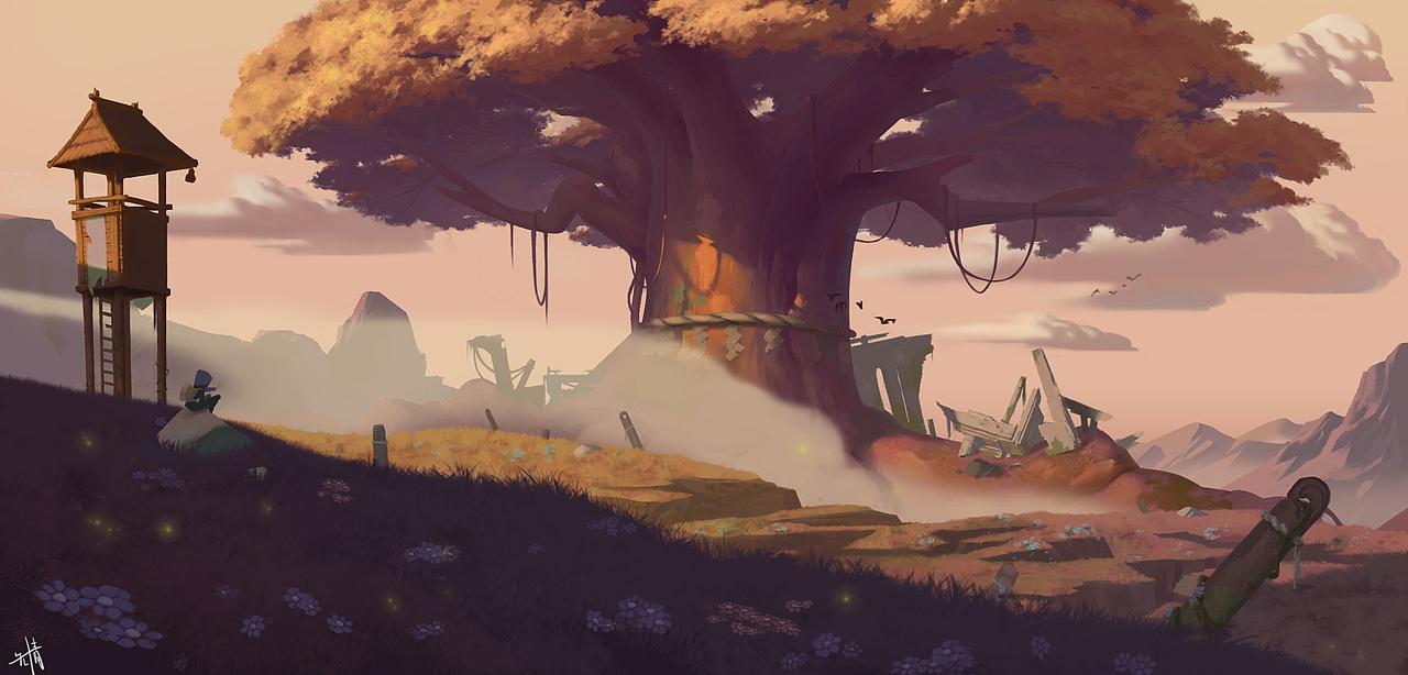 纪念上课的第一个作品（图ZMjg4MDE1MzQ4） - 游戏原画 - 站酷设计师无情孩纸原创素材 - 站酷ZCOOL