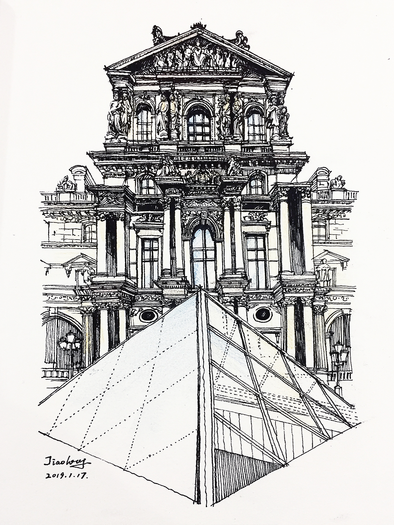 回顾2019，你还在用纸绘画吗~（图ZMTkyMjYyNjI0） - 建筑设计 - 站酷设计师交子先生原创素材 - 站酷ZCOOL