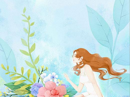 春天和花(个人主页-ZNDI4MTA5Mjg=) - 商业插画 - 站酷设计师有肺无心原创素材 - 站酷ZCOOL