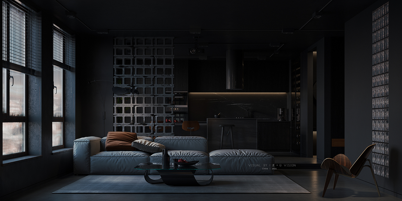 一个家装 | 乌漆嘛黑（图ZMjc0NDI5NDIw） - 家装设计 - 站酷设计师左虔原创素材 - 站酷ZCOOL