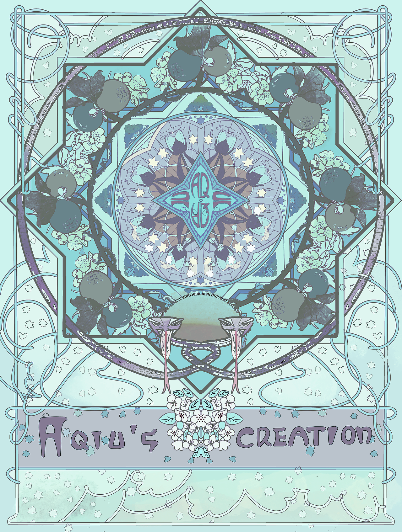 【守护珍宝】图案纹样设计（图ZMjc4NTg5MzA0） - 图案 - 站酷设计师阿秌秋秋原创素材 - 站酷ZCOOL