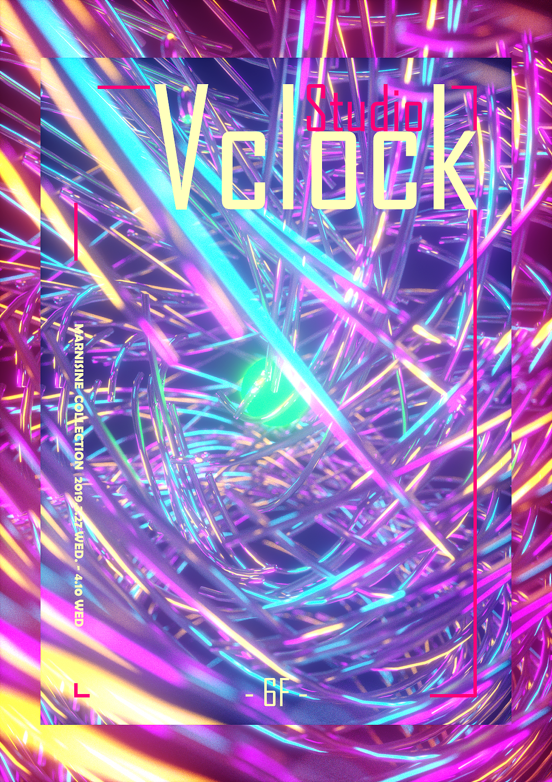 赛博朋克风格海报设计