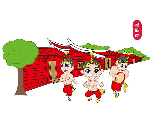 泉州卡通形象画（图ZNjgzMzIwODg=） - 创作习作 - 站酷设计师051148sanfeng原创素材 - 站酷ZCOOL