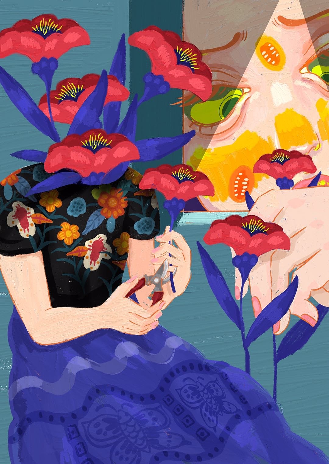 闲暇创作(图ZMjc4MzAyMzA4) - 艺术插画 - 站酷设计师Mis陈大欣原创素材 - 站酷ZCOOL