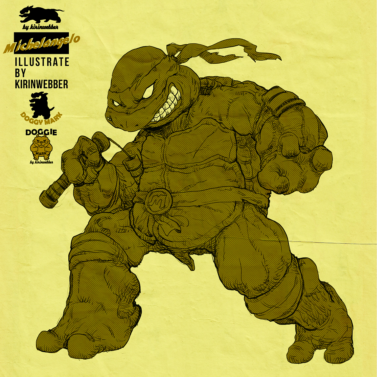 农历辛丑年涂画（摸鱼）作品精选集（图ZMjg2NTY3NDY4） - 新锐潮流插画 - 站酷设计师kirinwebber原创素材 - 站酷ZCOOL