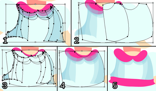 illustrator创建两个丰富多彩的儿童书籍插图