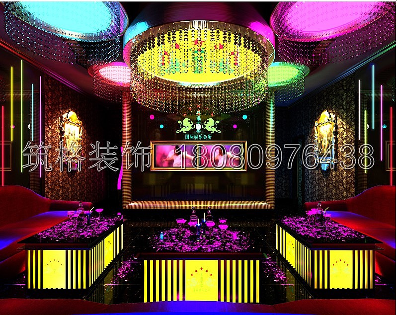 KTV-成都都江堰皇港丽都-重庆专业KTV装修设计|KTV设计（图ZMTEzNDI2MDg4） - 家装设计 - 站酷设计师专业工装设计1原创素材 - 站酷ZCOOL