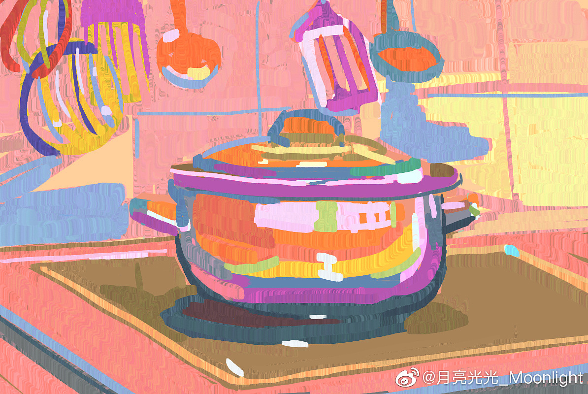 色彩打卡（图ZMjk1NzQ4MTE2） - 创作习作 - 站酷设计师月亮光光原创素材 - 站酷ZCOOL