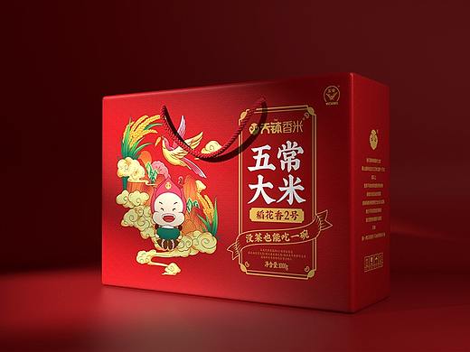 一棵树品牌x天钵品牌：五常大米精品礼盒设计制作