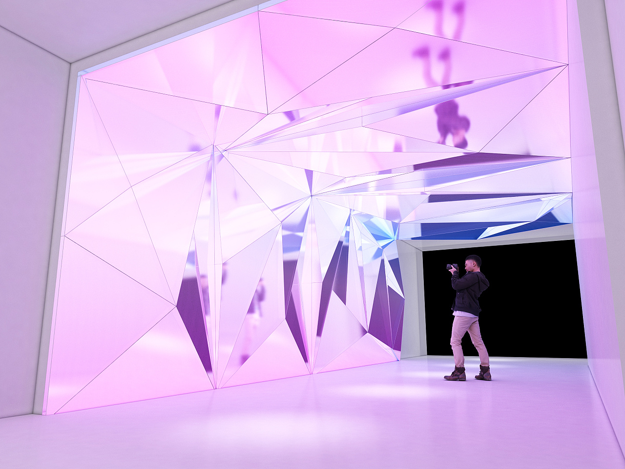 商场通道装饰|空间|展陈设计|fing_ - 临摹作品 - 站酷 (zcool)