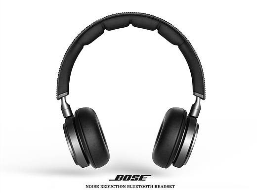 bose-耳机   产品渲染