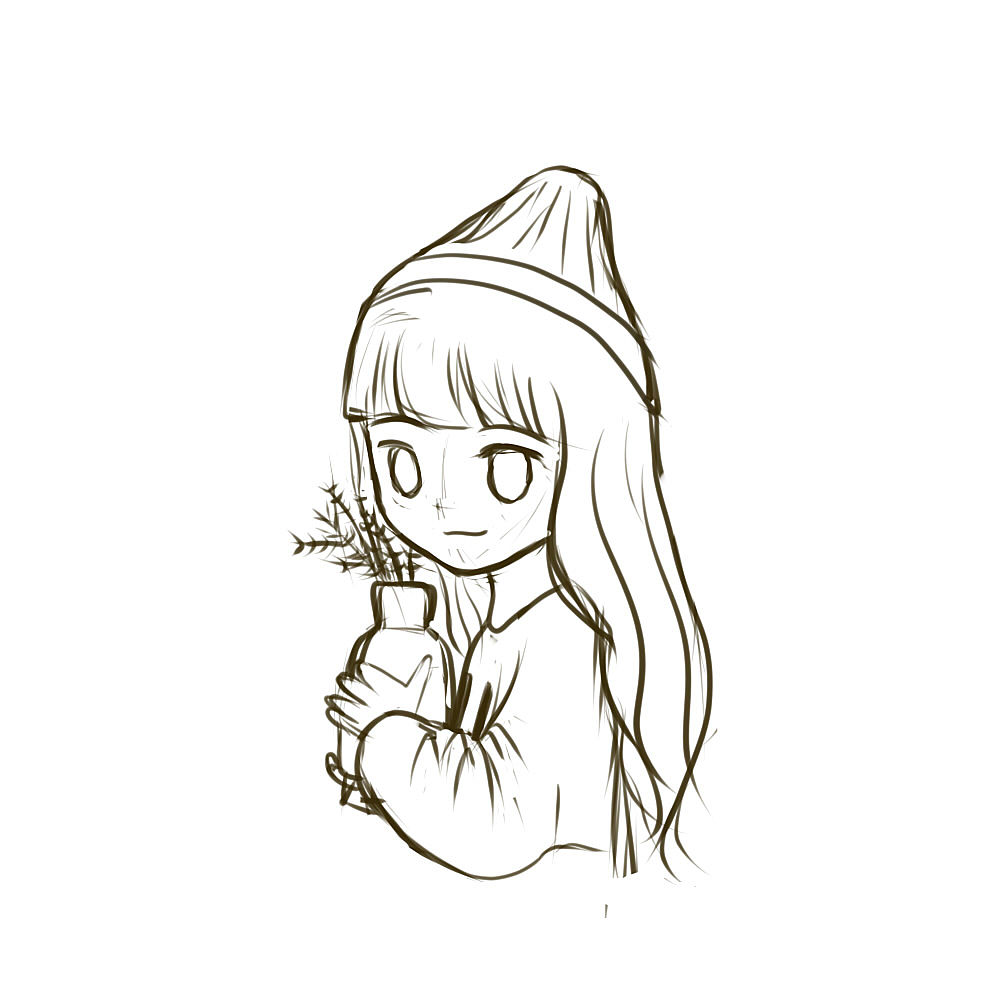 sai:小清新Q版头像