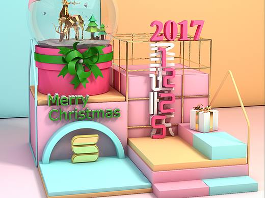 C4D海报