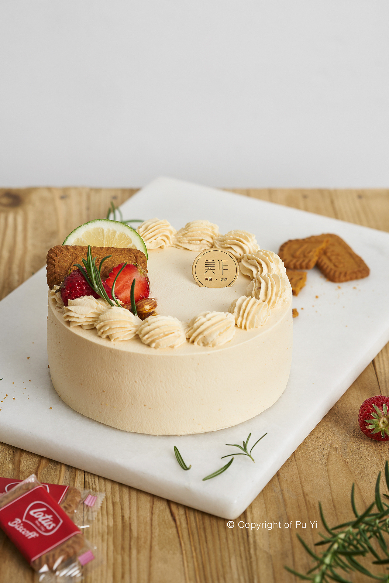 「 美作 」甜品蛋糕海报拍摄