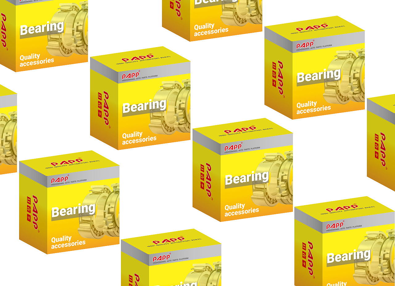 汽配零件轴承包装盒设计方案展示2018