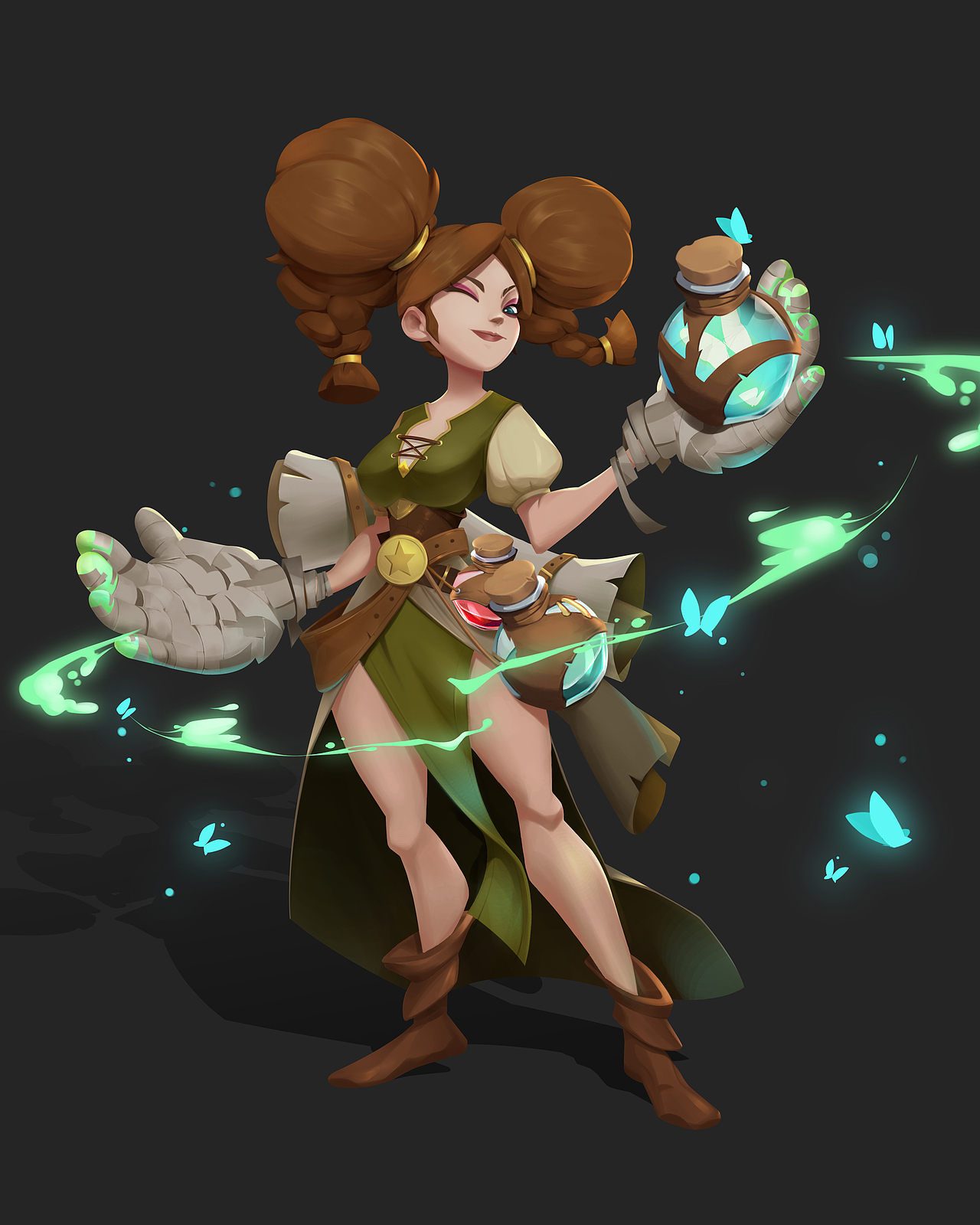 近期的小进步（图ZMjg3MDk2OTQw） - 游戏原画 - 站酷设计师26岁失业女青年原创素材 - 站酷ZCOOL