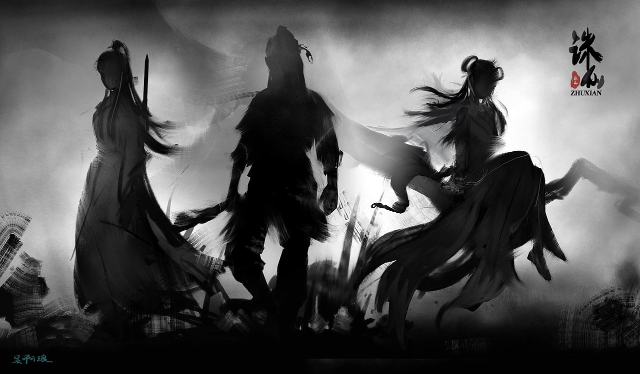 之前画的图。（图ZMjIxMzMxMTUy） - 概念设定 - 站酷设计师吴啊浪原创素材 - 站酷ZCOOL