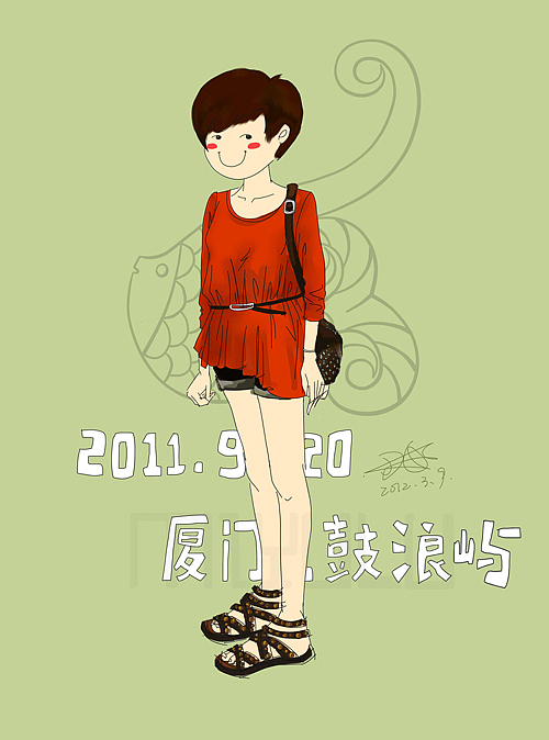 自画像~~（图ZNjAzMDMzNg==） - 创作习作 - 站酷设计师麦洛弥原创素材 - 站酷ZCOOL