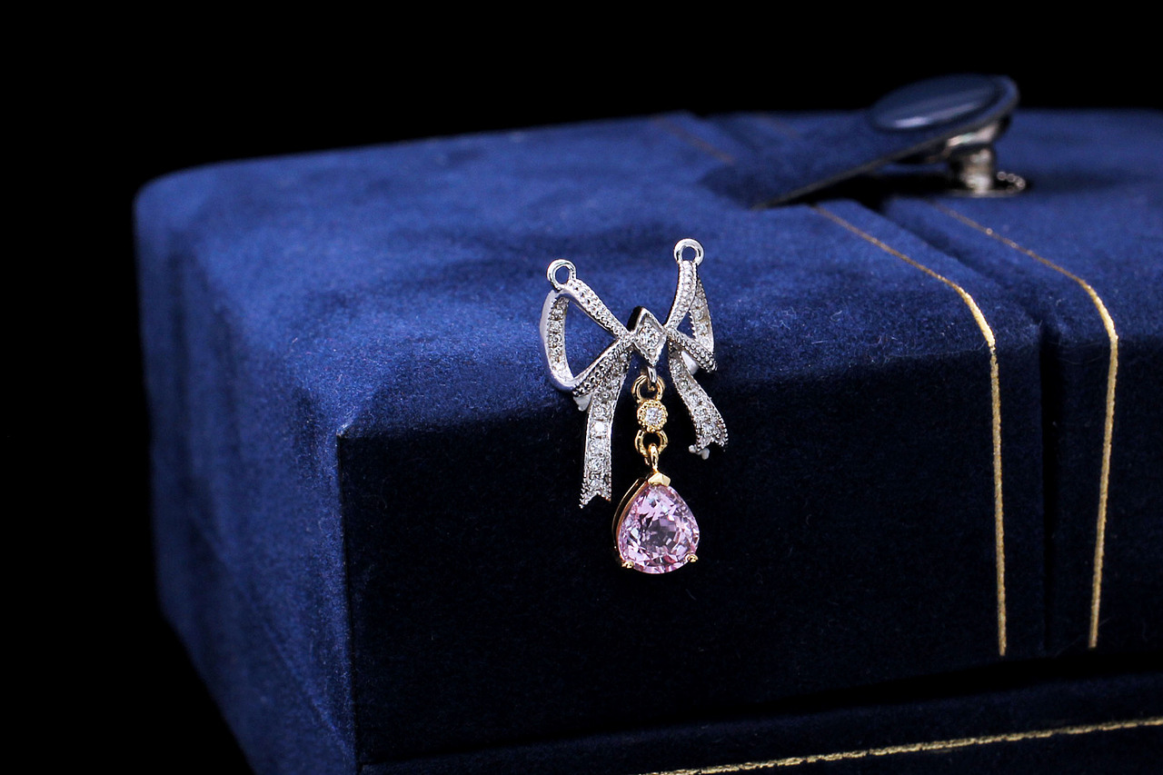 珠宝摄影 蓝宝石 彩色宝石 K金 戒指 吊坠 原图微调亮