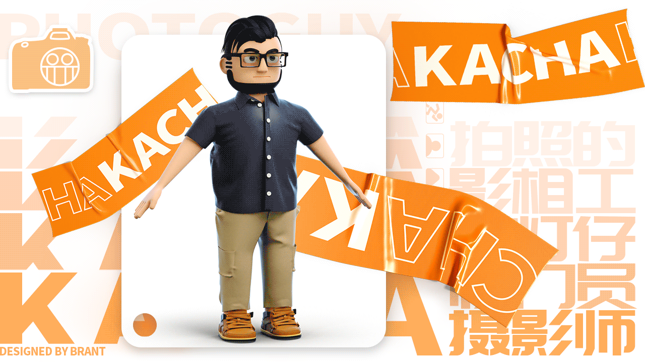 咔嚓 - KACHA - 摄影师IP形象设计（图ZMjQ1NTY0MzU2） - 其他三维 - 站酷设计师航__原创素材 - 站酷ZCOOL