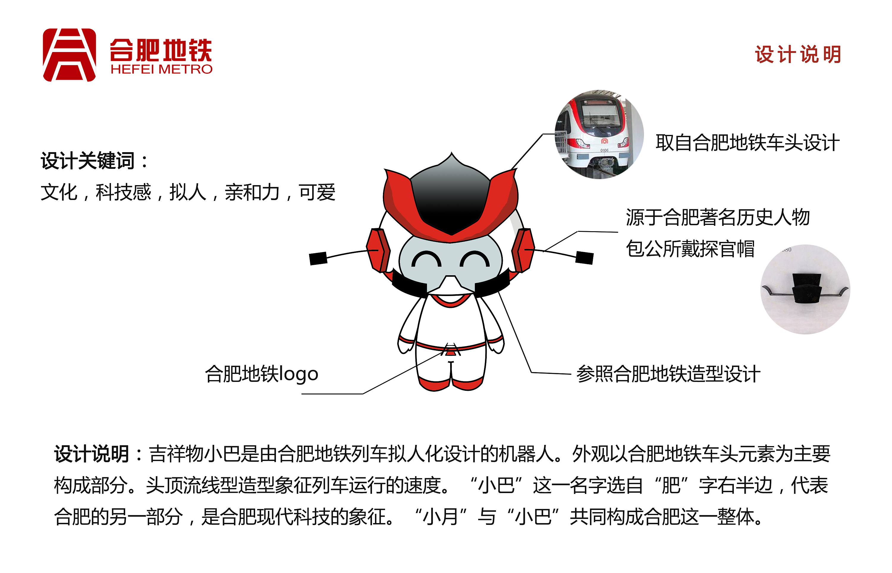 合肥地铁logo及衍生吉祥物设计