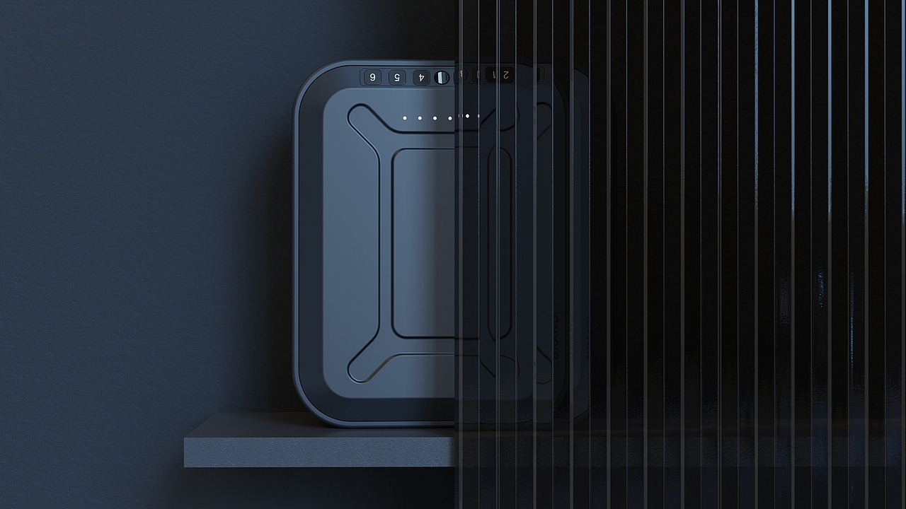 便携式手提办公箱设计