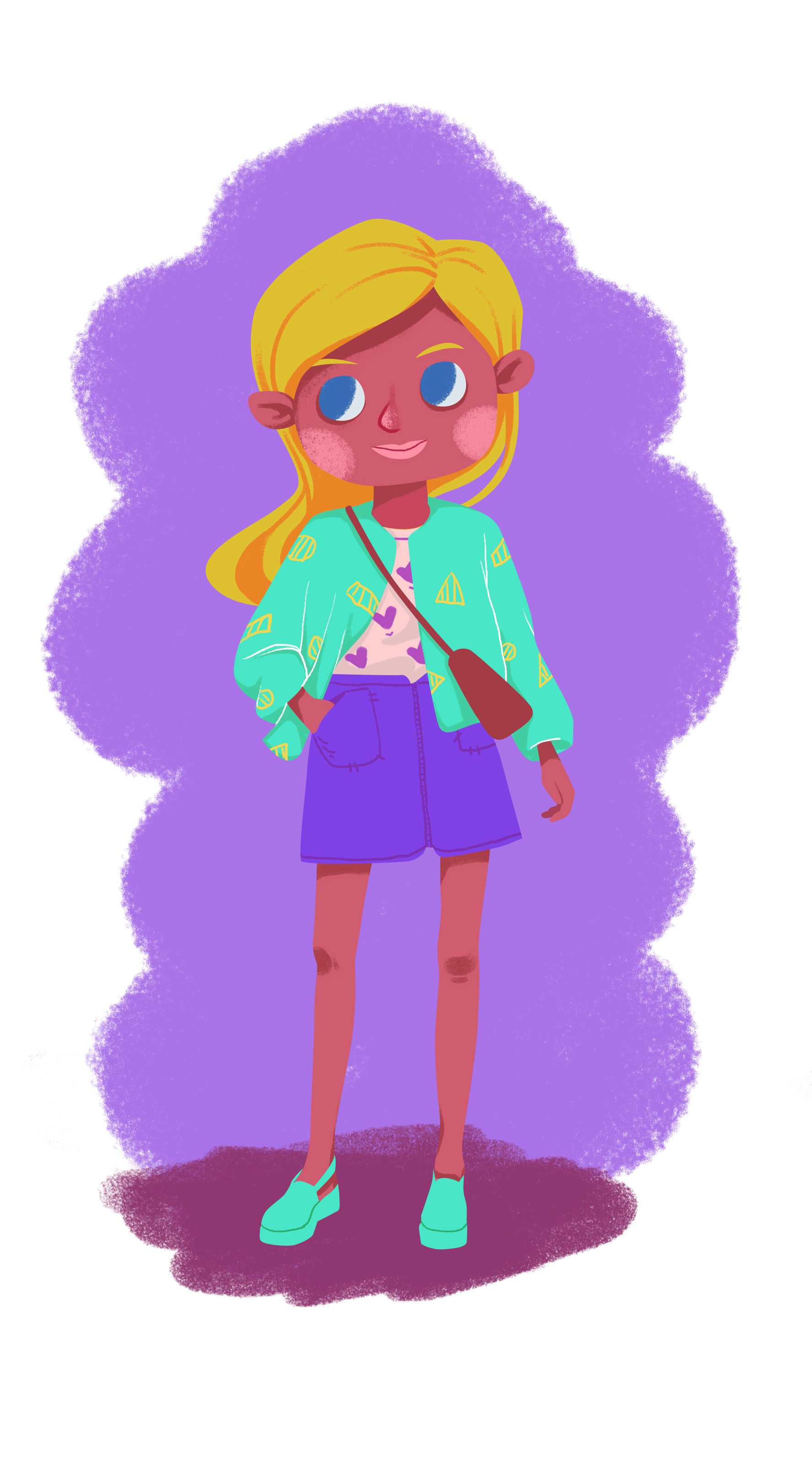 扁平人物练习（图ZMjY2MTU4OTYw） - 创作习作 - 站酷设计师蒋娇原创素材 - 站酷ZCOOL