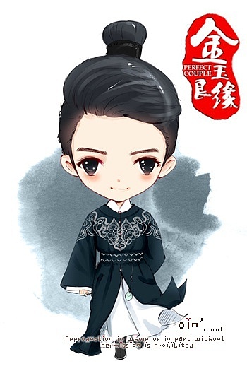 兰陵王&金玉良缘Q版（图ZMjQ1NDQwNjA=） - 其他动漫 - 站酷设计师大鬼鬼鬼原创素材 - 站酷ZCOOL