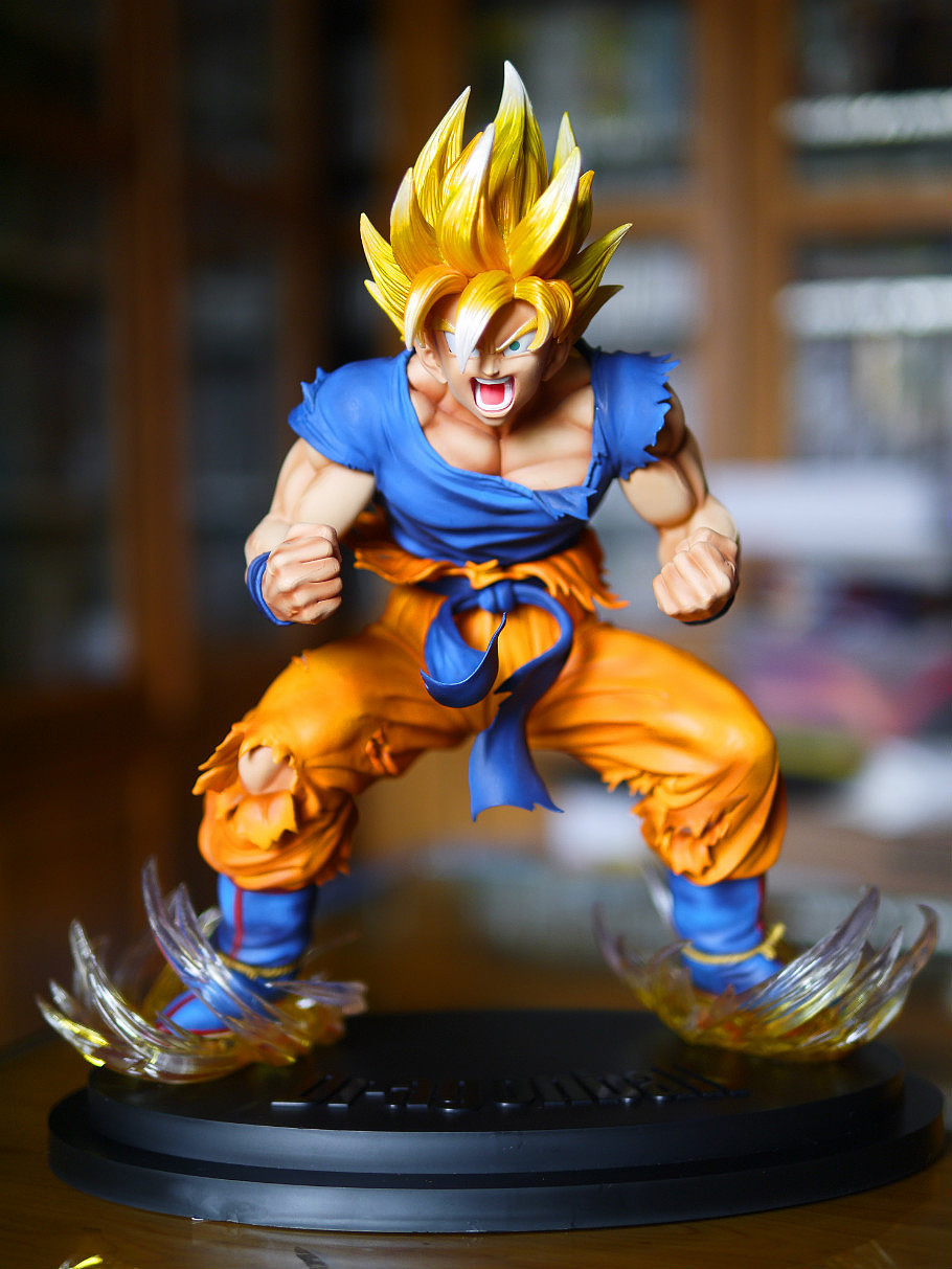 手办随拍 龙珠Z 赛亚人之觉醒