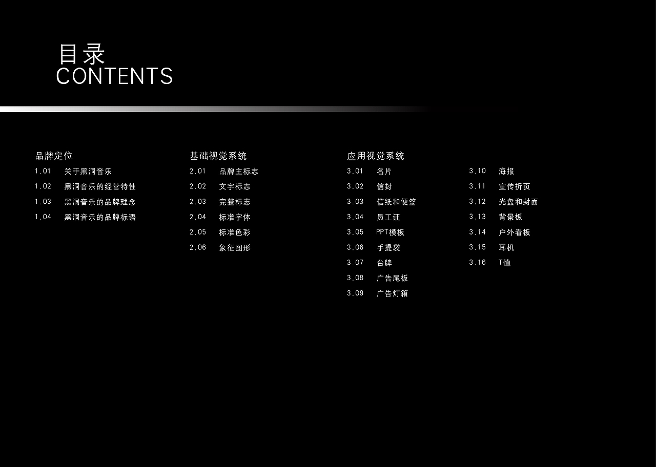 黑洞音乐品牌VI体系（图ZMTc4MTY3MDQw） - 品牌 - 站酷设计师HeaveN_TH原创素材 - 站酷ZCOOL