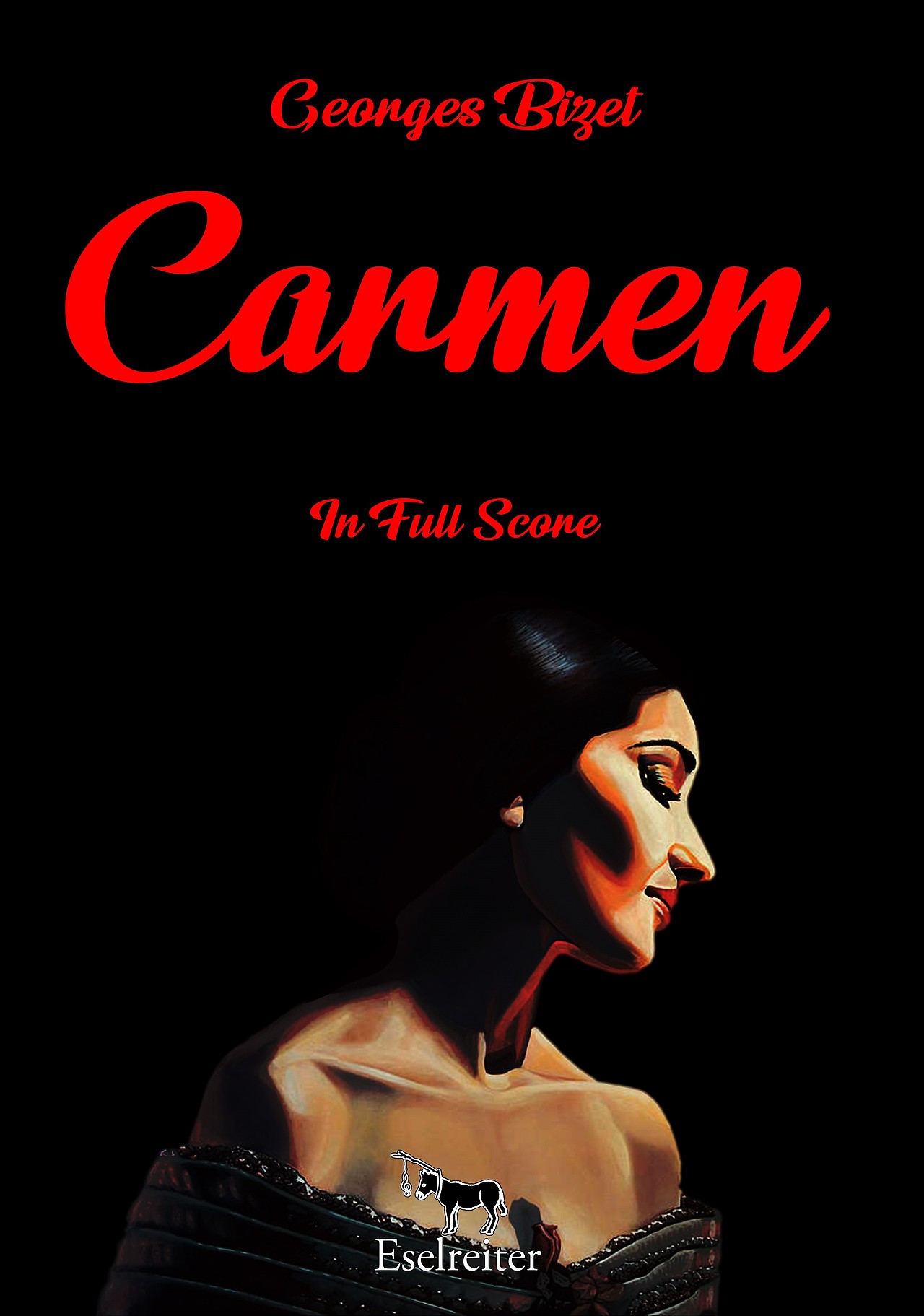歌剧《卡门》封面海报