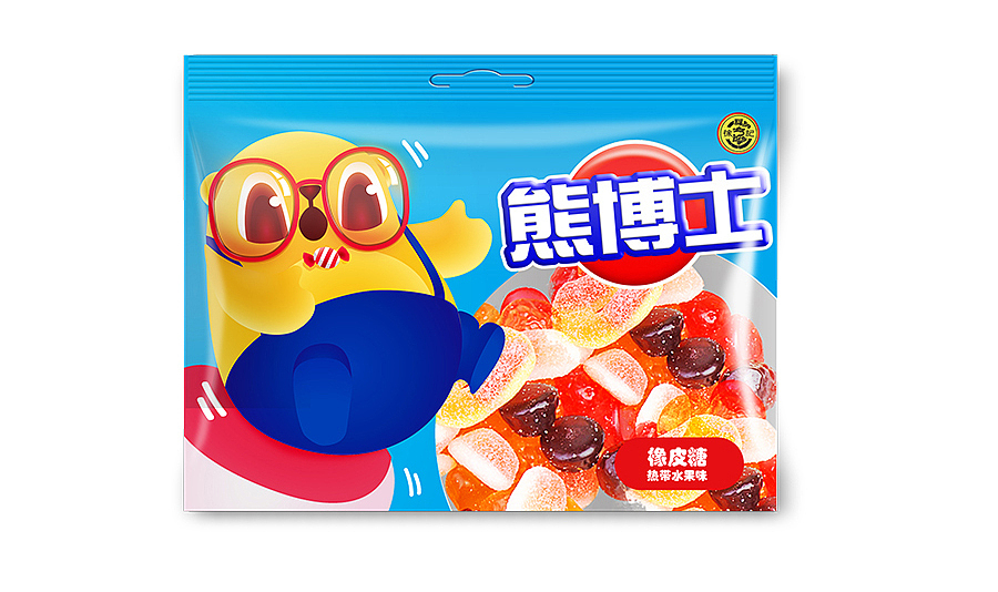 【大眼熊博士】熊博士卡通形象设计（图ZNzU3MDUyMjA=） - 包装 - 站酷设计师一零510原创素材 - 站酷ZCOOL