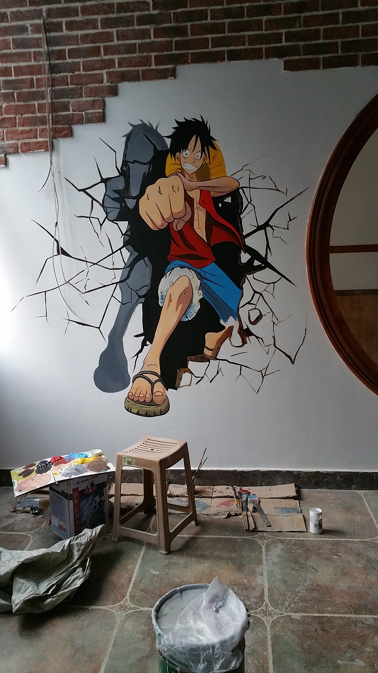 成都墙绘 四川墙绘 风景墙绘 网吧墙绘