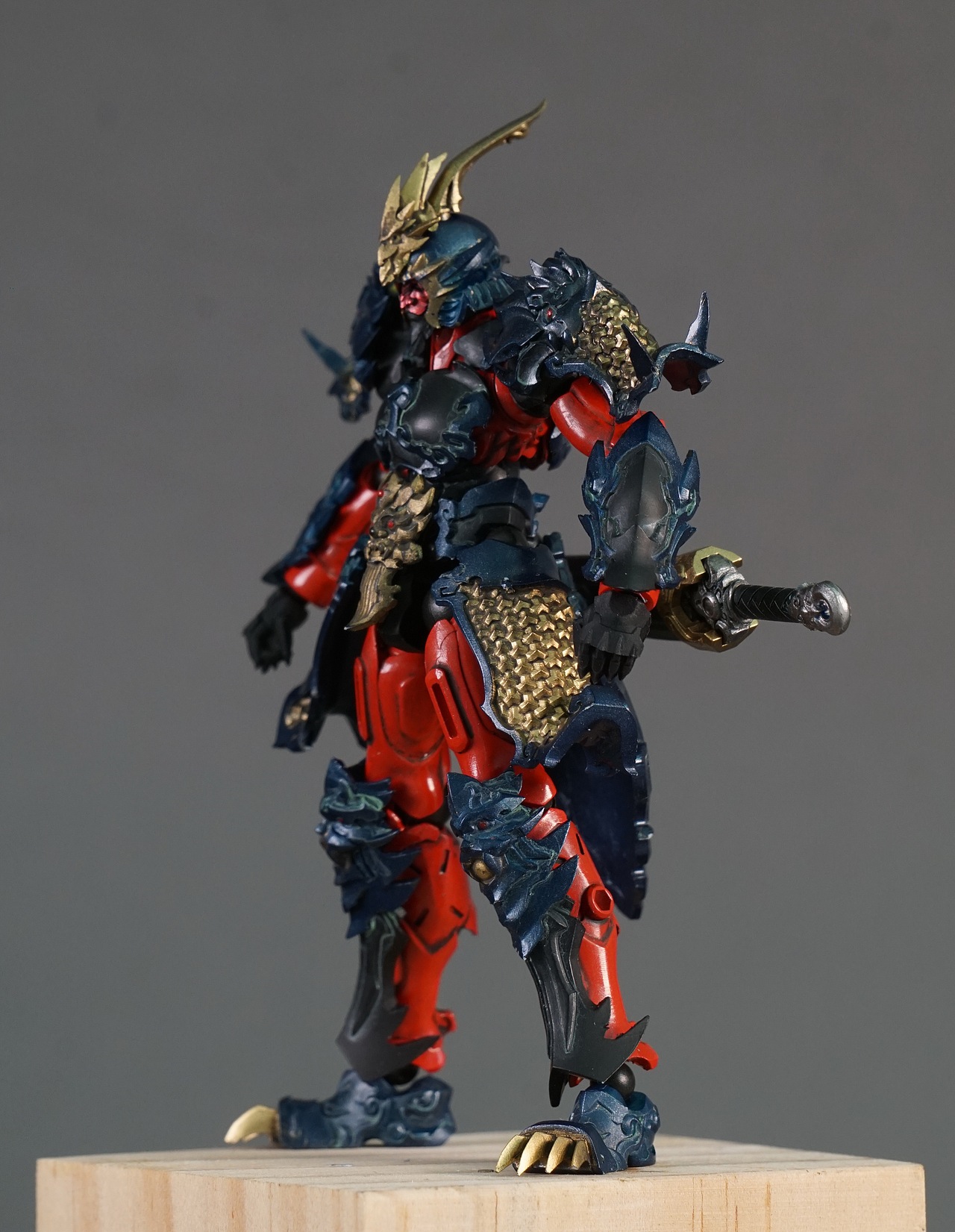 阿修罗界》1：24兰陵王上色成品（图ZMjMwNTcxOTc2） - 玩具 - 站酷设计师kenpws原创素材 - 站酷ZCOOL