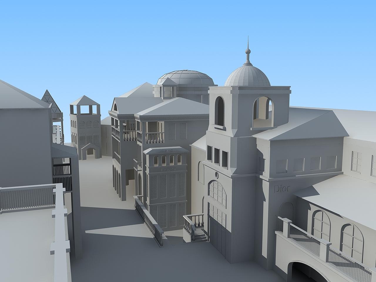 3D模型图（图ZNzM2ODE5NjA=） - 建筑设计 - 站酷设计师莫忘初心0719原创素材 - 站酷ZCOOL