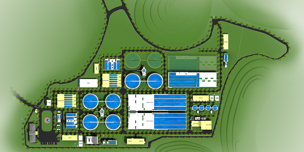 近期一些厂区鸟瞰图&平面彩图（图ZMjA1ODk2MDc2） - 建筑/空间 - 站酷设计师洋洋张原创素材 - 站酷ZCOOL