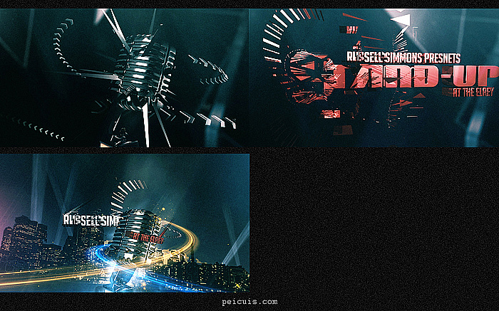 STAND-UP片头设计（图ZNTIzOTAwNA==） - 动画/影视 - 站酷设计师单车逃原创素材 - 站酷ZCOOL