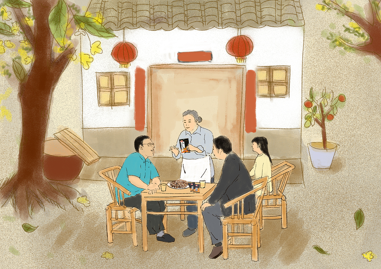 陈皮的记忆（图ZODkzMjA2ODg=） - 商业插画 - 站酷设计师Eleven_111原创素材 - 站酷ZCOOL