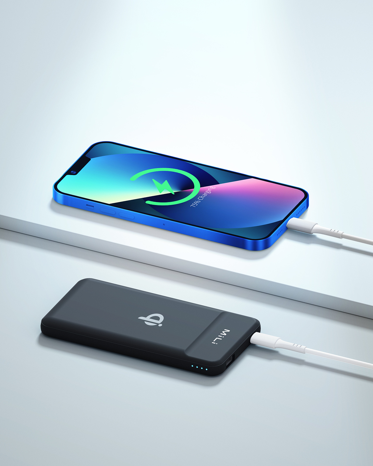 mili苹果磁吸充电宝