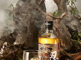 國產SmokeGENIE煙機造成山水畫煙霧效果。