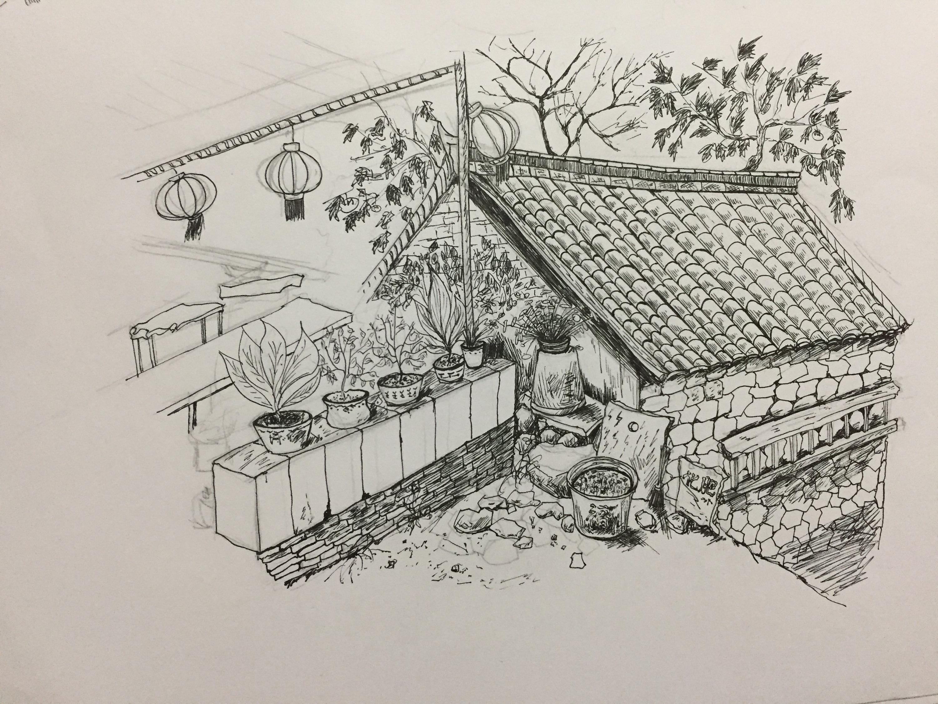 新乡 万仙山写生