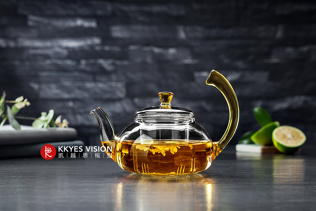 水壶 玻璃水杯 茶壶 静物拍摄 商业产品摄影