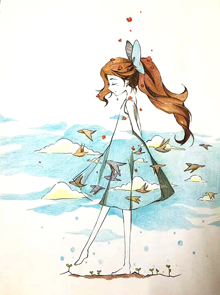 彩绘作品（图ZOTQwNjEyMjQ=） - 创作习作 - 站酷设计师bess烨原创素材 - 站酷ZCOOL