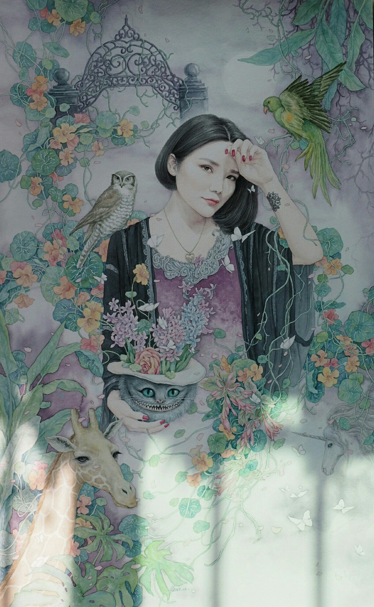 肖像（圖ZMTAwNDYwMTgw） - 商業(yè)插畫 - 站酷設計師ziroziro原創(chuàng)素材 - 站酷ZCOOL