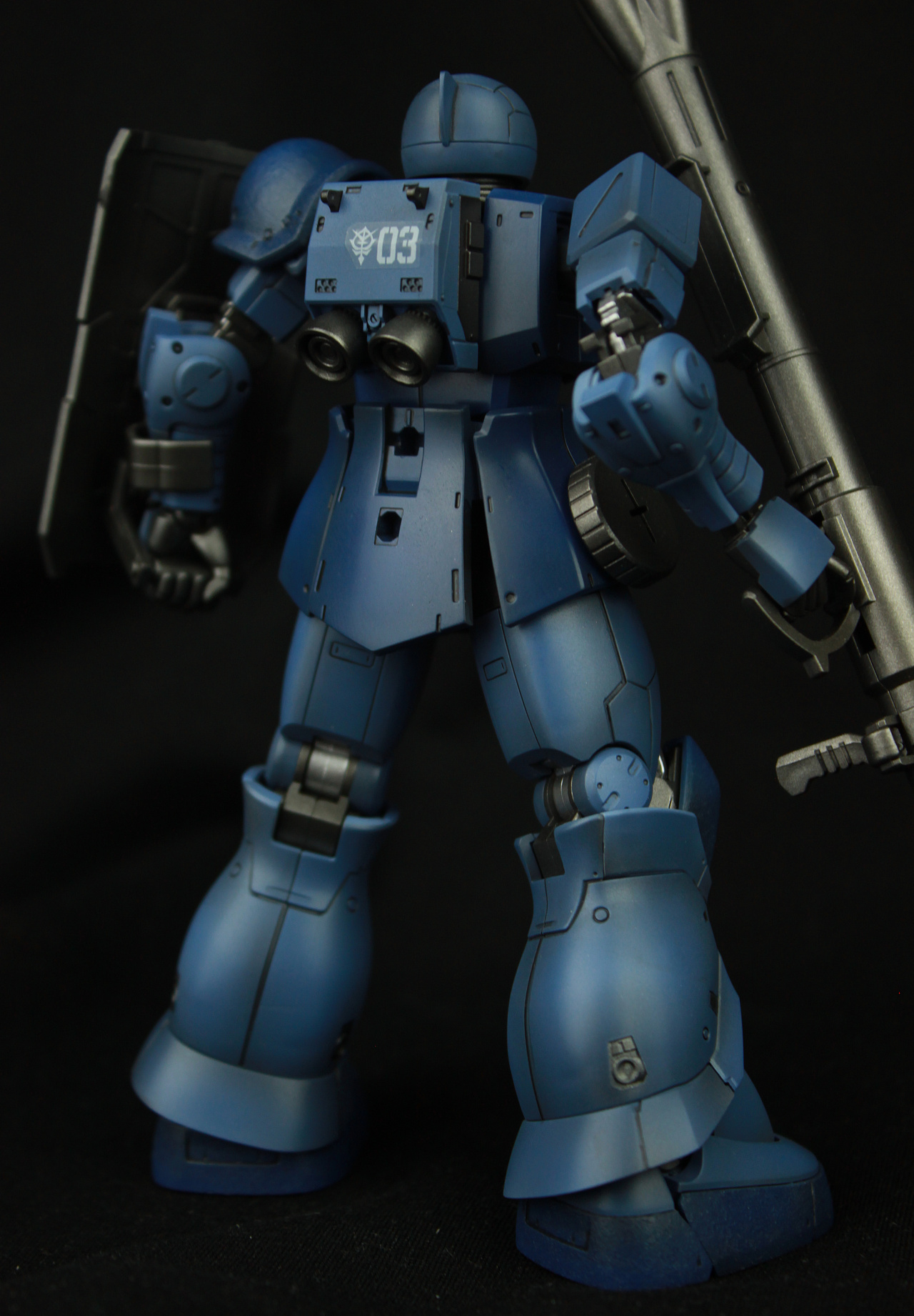 gunpla 扎古1 黑色三连星