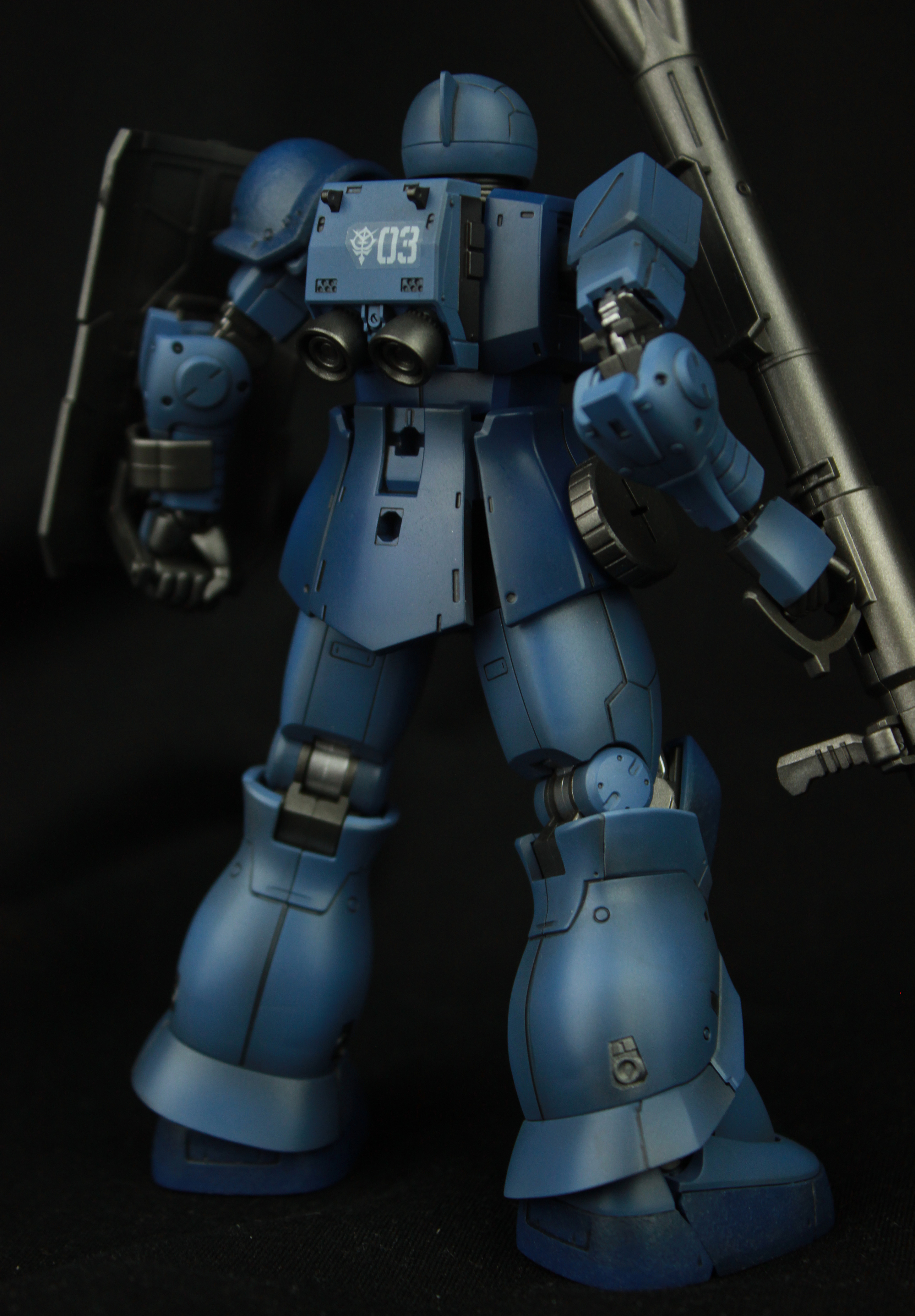 gunpla 扎古1 黑色三连星