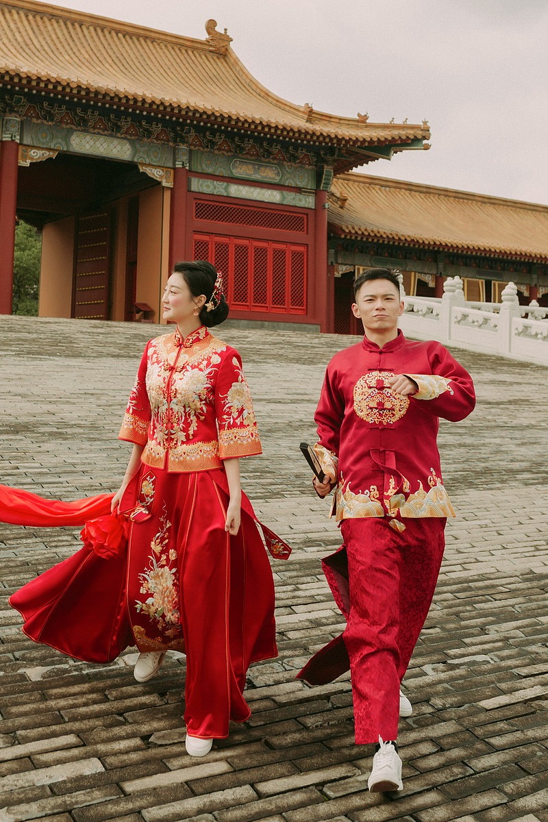 中式婚纱照横店基地