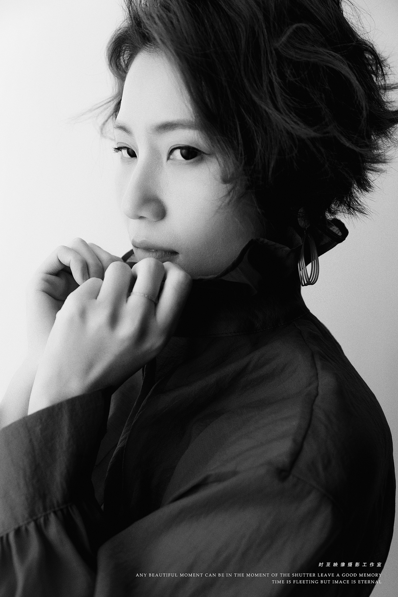 复古系黑白人像（图ZMjYwMjE3MDk2） - 人像摄影 - 站酷设计师时至映像原创素材 - 站酷ZCOOL