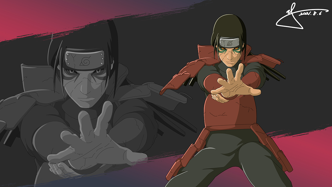 个人绘画作品-童年回忆篇【火影忍者】（2021）（图ZMjgxODgyNTg4） - 单幅漫画 - 站酷设计师S_Leaf原创素材 - 站酷ZCOOL